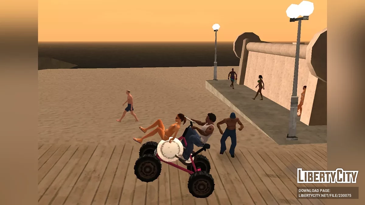 Sepeda Gym Quad / GTA San Andreas
