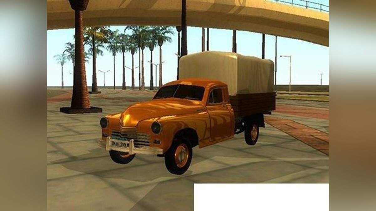 Скачать GAZ M-20 Победа pickup для GTA San Andreas