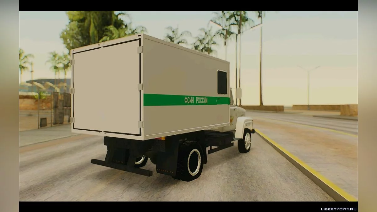 ГАЗ-3309 ФСІН Росії / GTA San Andreas