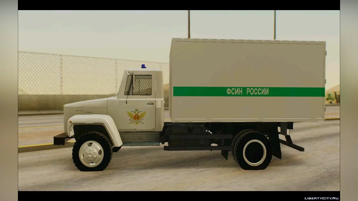 ГАЗ-3309 ФСІН Росії / GTA San Andreas