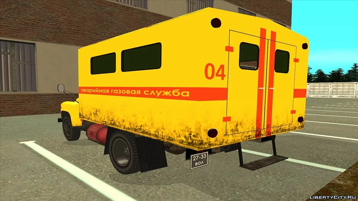 ГАЗ-52 Служба аварійного газопостачання / GTA San Andreas
