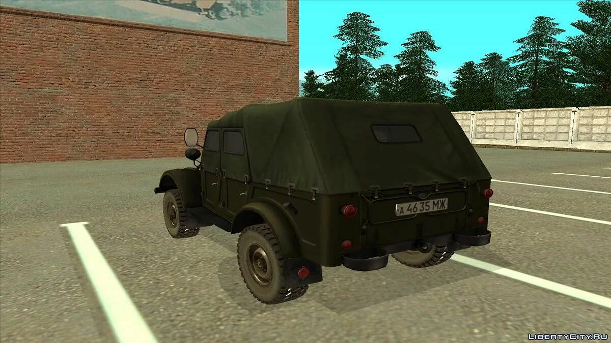 ГАЗ-69А / GTA San Andreas
