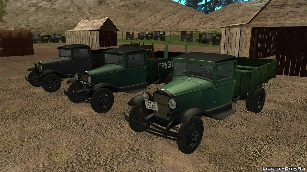 GАЗ-АА 1934 / GTA San Andreas