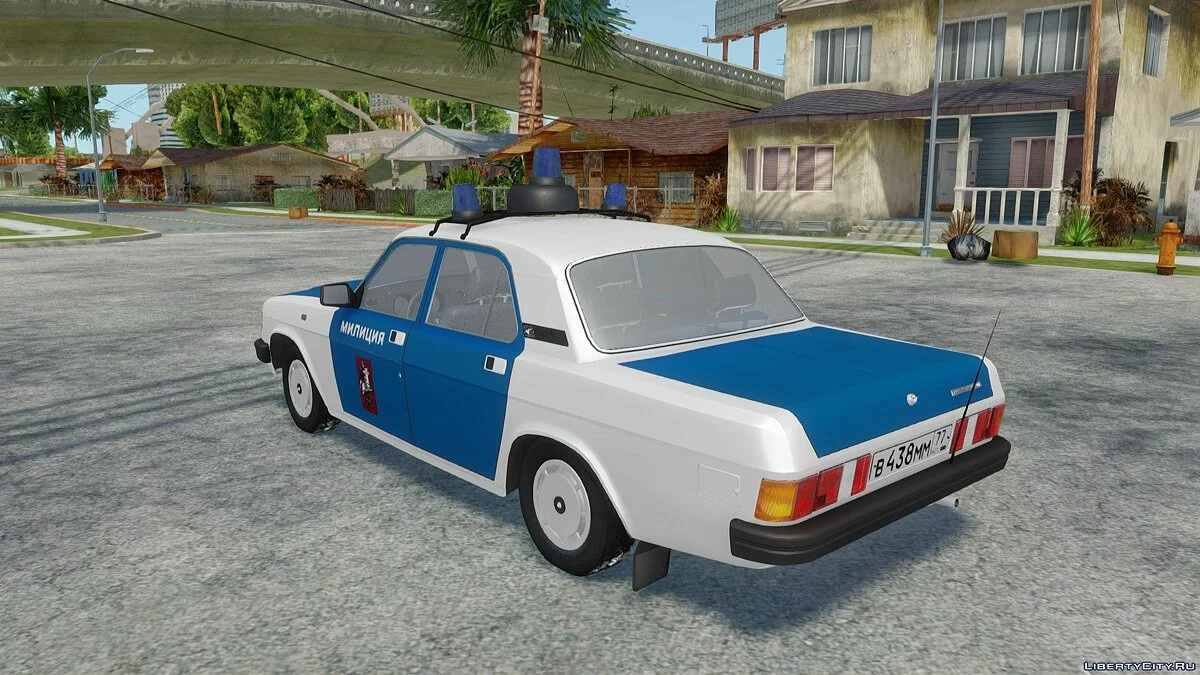 ГАЗ-31029 Милиция / GTA San Andreas