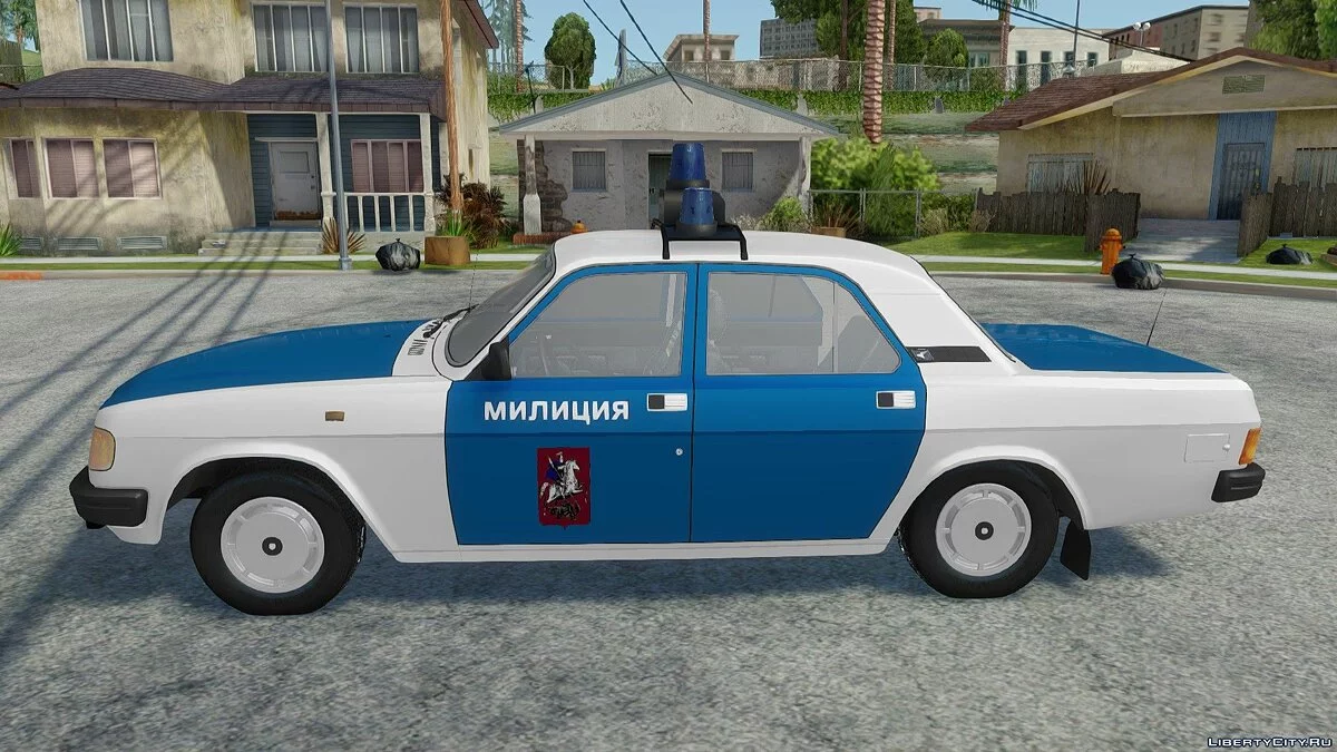 ГАЗ-31029 Милиция / GTA San Andreas