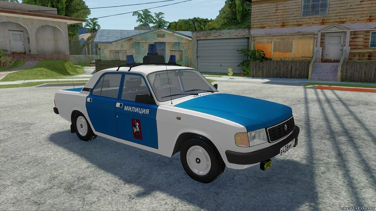 ГАЗ-31029 Милиция / GTA San Andreas