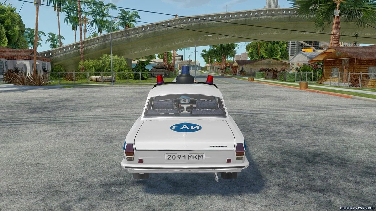 ГАЗ 24-10 "Волга" Міліція СРСР / GTA San Andreas