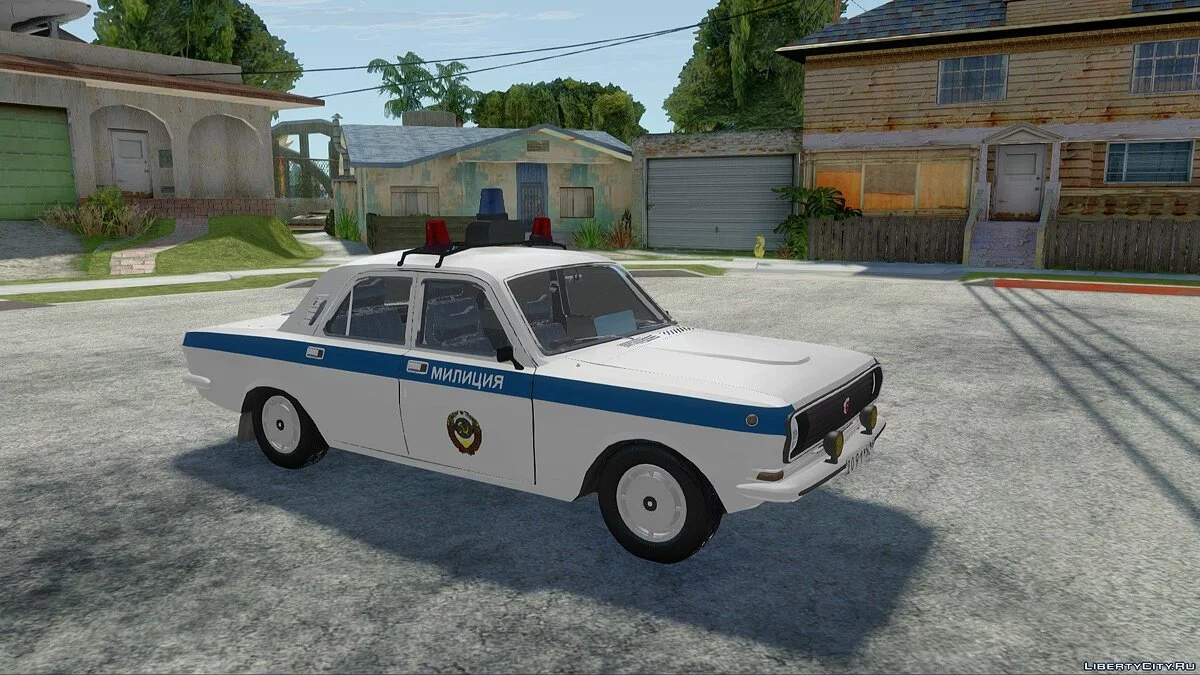 ГАЗ 24-10 "Волга" Міліція СРСР / GTA San Andreas