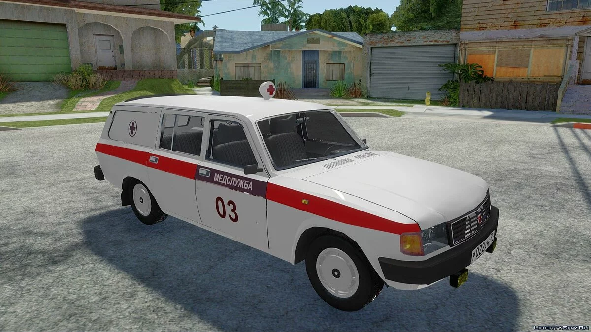 GAZ-31022救护车 / GTA San Andreas
