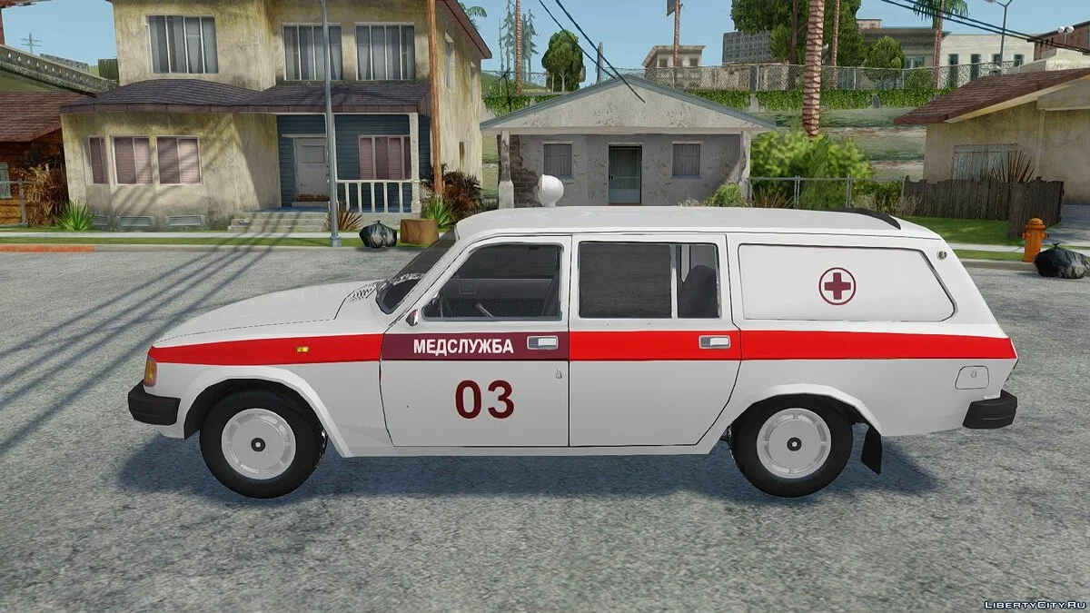 GAZ-31022救护车 / GTA San Andreas