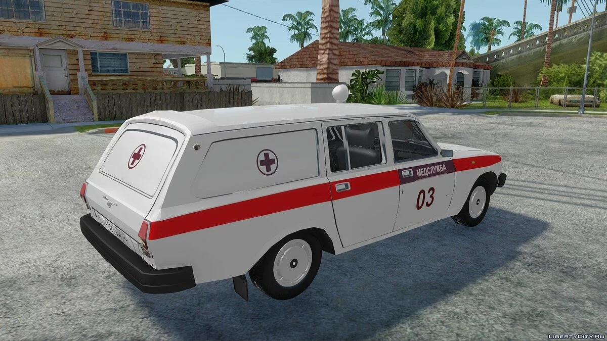 GAZ-31022救护车 / GTA San Andreas