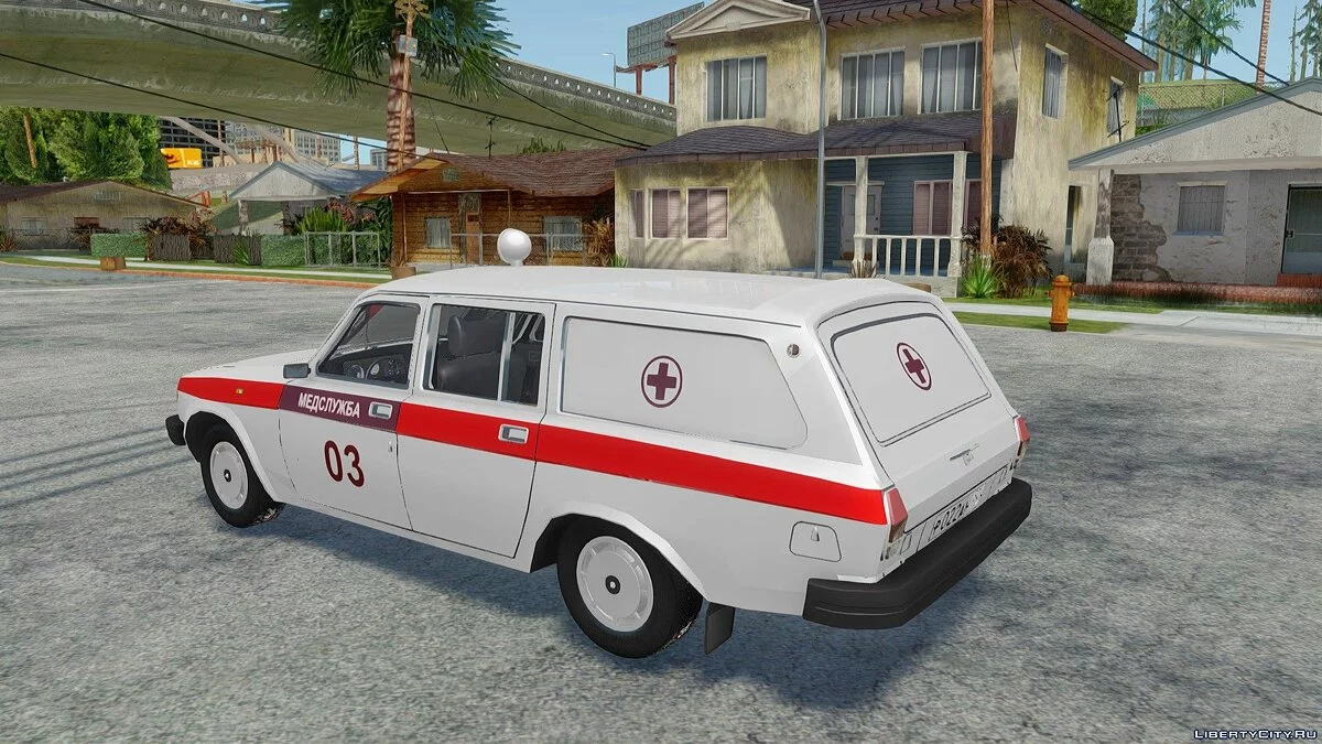 GAZ-31022救护车 / GTA San Andreas