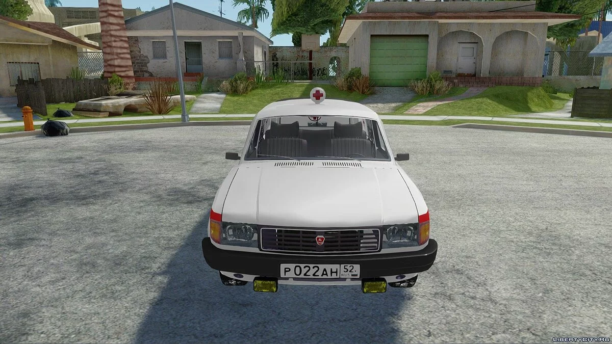 GAZ-31022救护车 / GTA San Andreas
