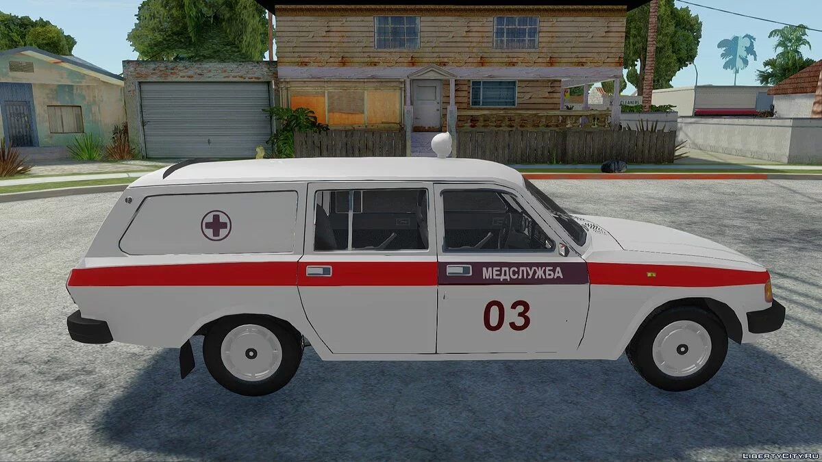 GAZ-31022救护车 / GTA San Andreas