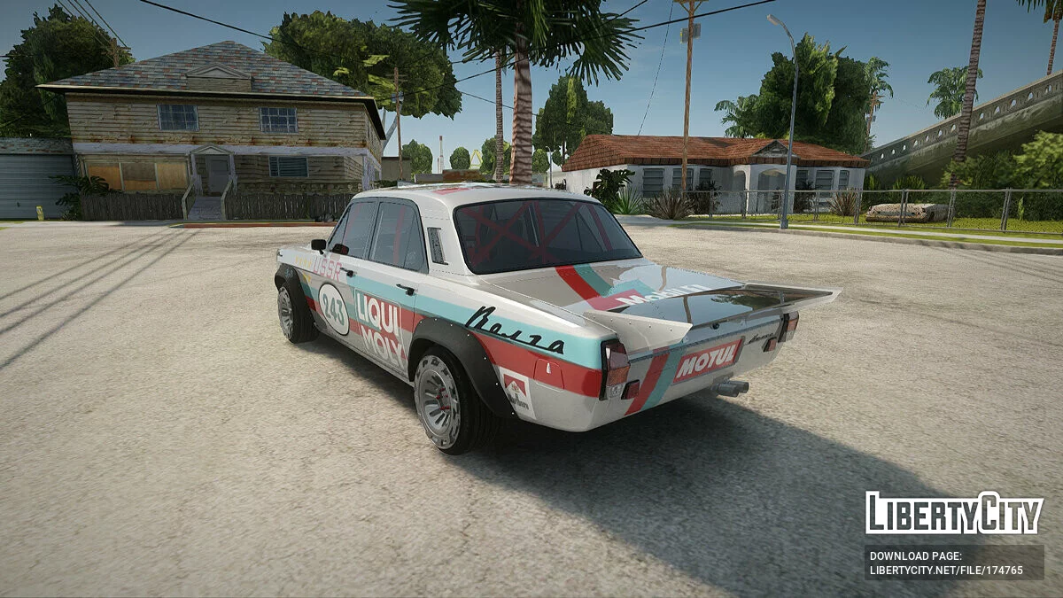 GAZ 24 Lingkaran / GTA San Andreas