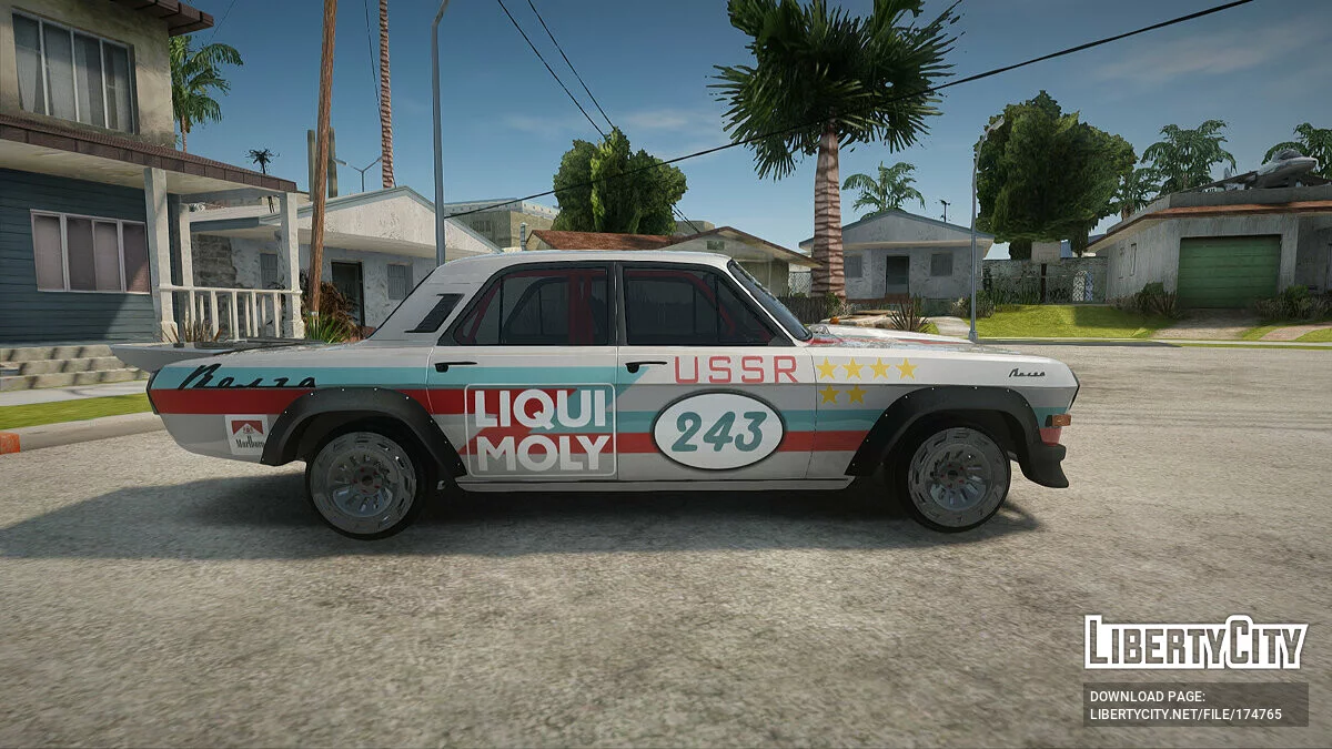 GAZ 24 Lingkaran / GTA San Andreas