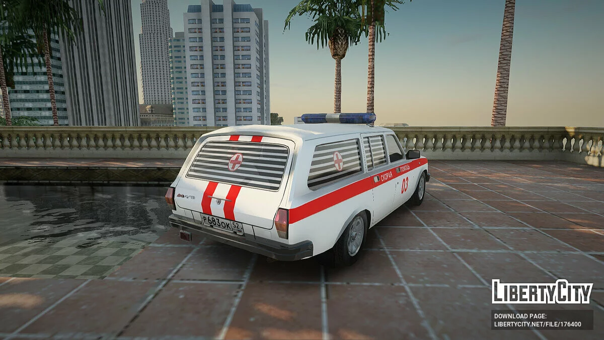 Volga 3110 Ambulance / GTA San Andreas