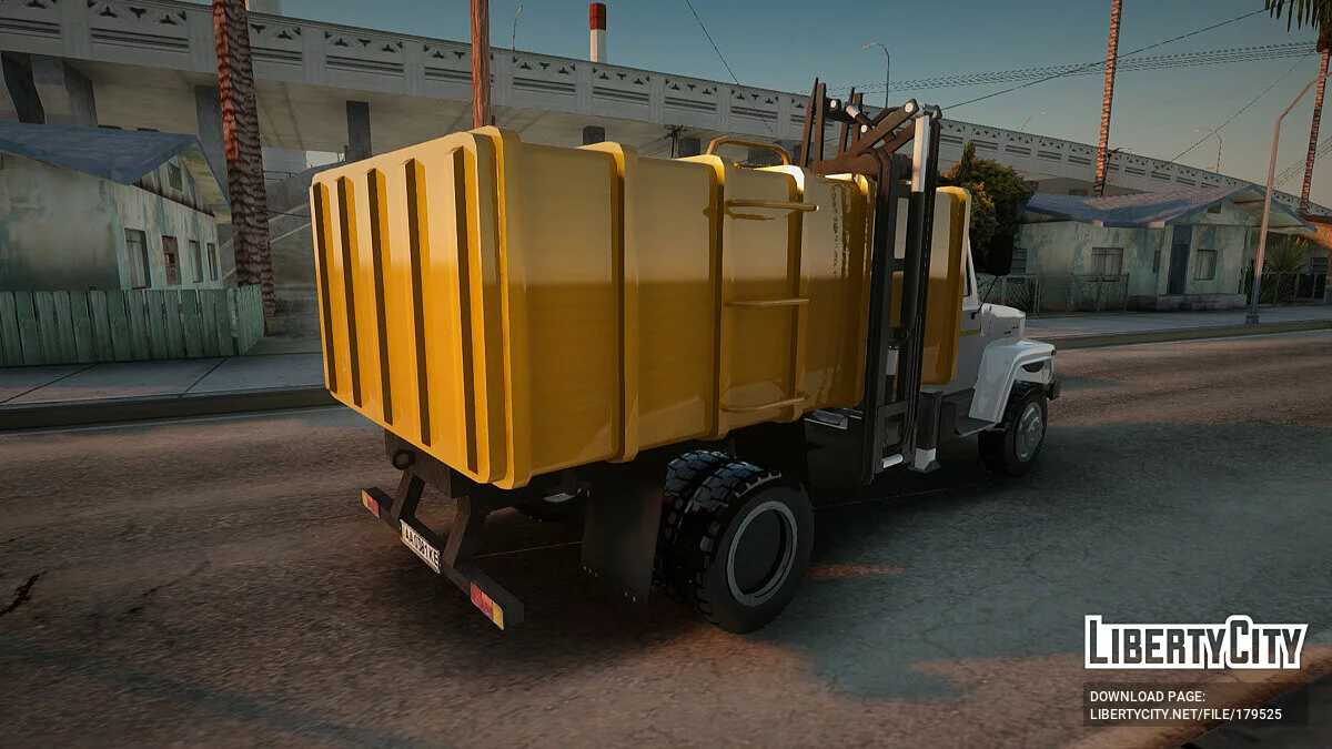 GAZ 3309 Garbage truck / GTA San Andreas