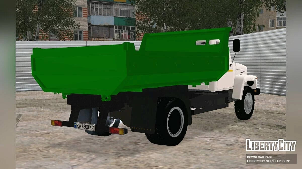 ГАЗ 3309 Самоскид / GTA San Andreas