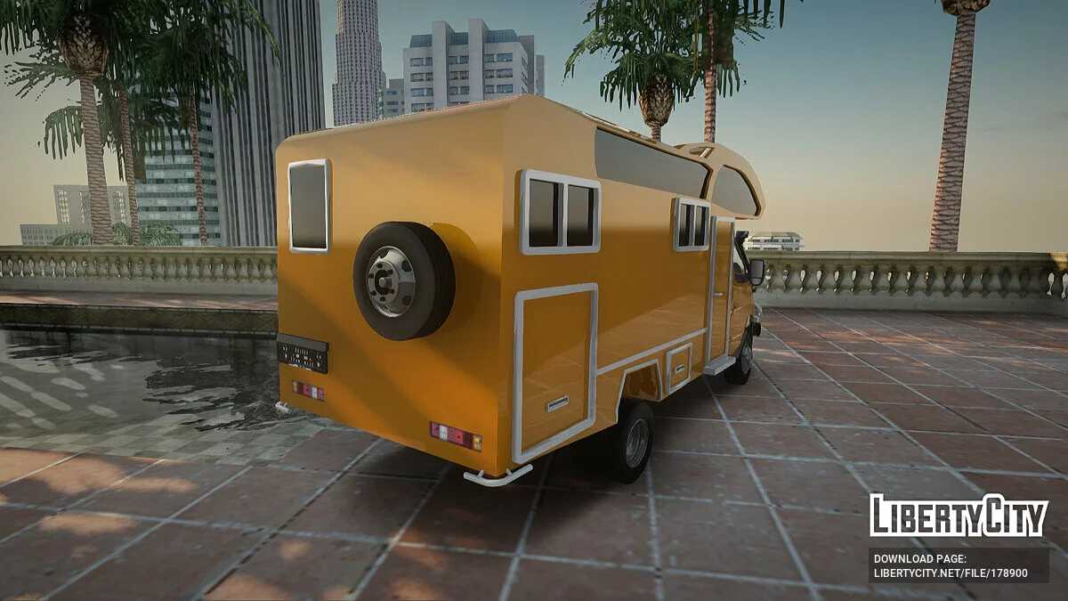 GAZelle Camping-car / GTA San Andreas