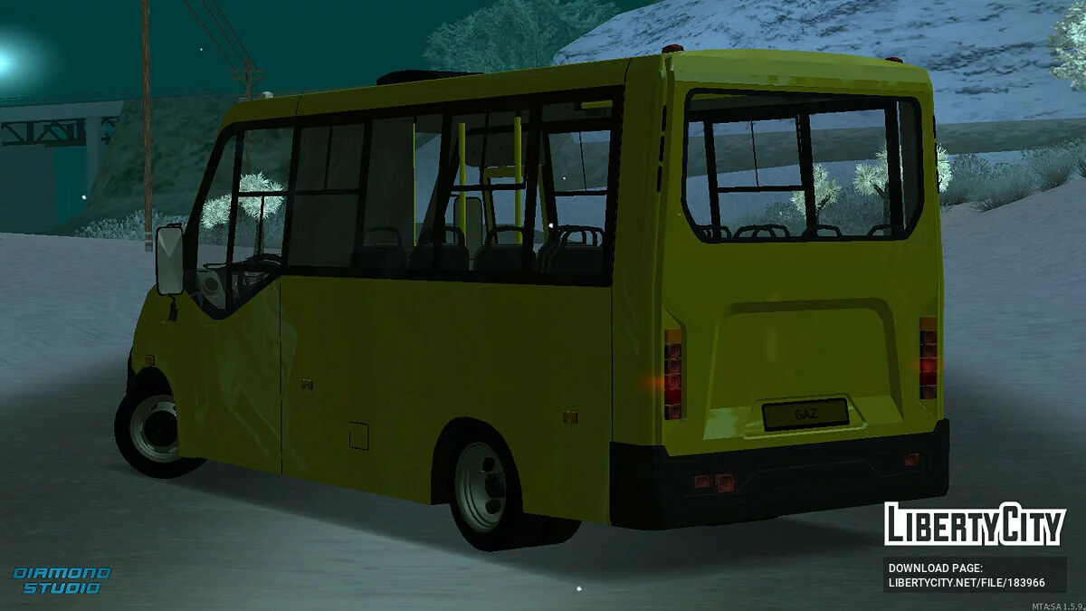 GAZelle Next Citiline + CCD / GTA San Andreas