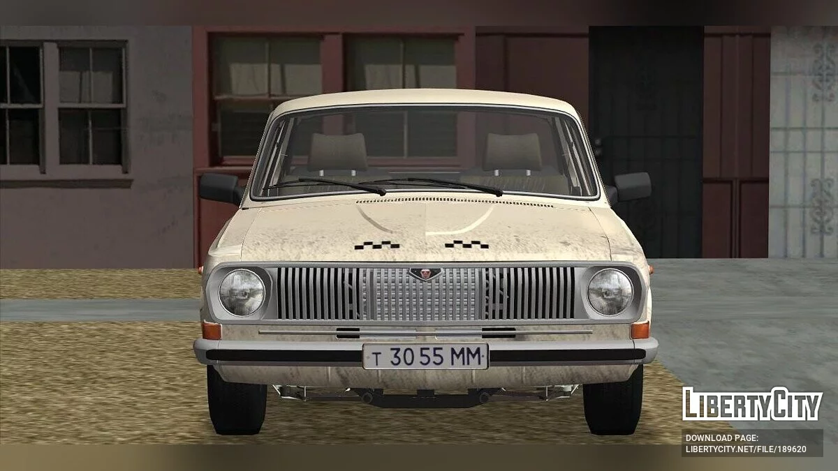 GÁS 2411 «Táxi» / GTA San Andreas