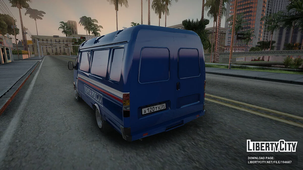 Gazelle 3221 俄罗斯邮政 / GTA San Andreas