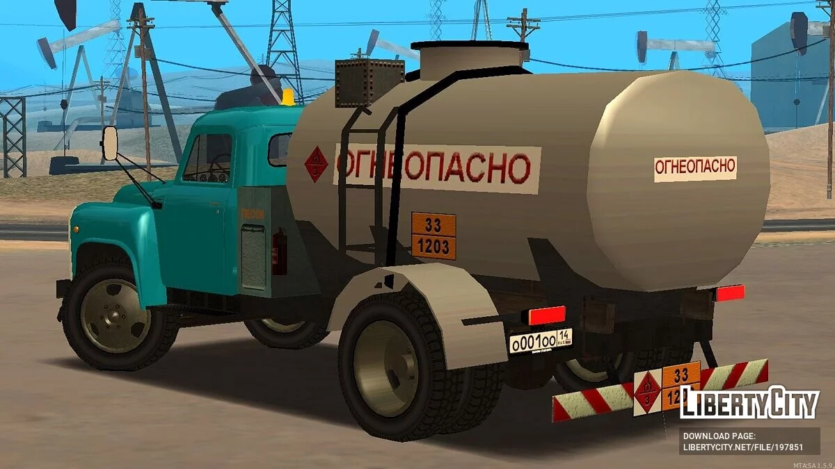 GAZ-52 + CCD / GTA San Andreas