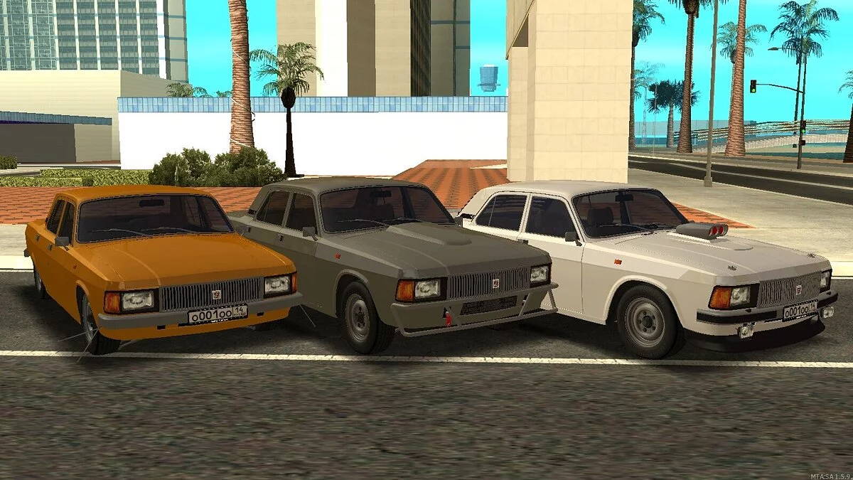 GAZ-3102 + CCD / GTA San Andreas