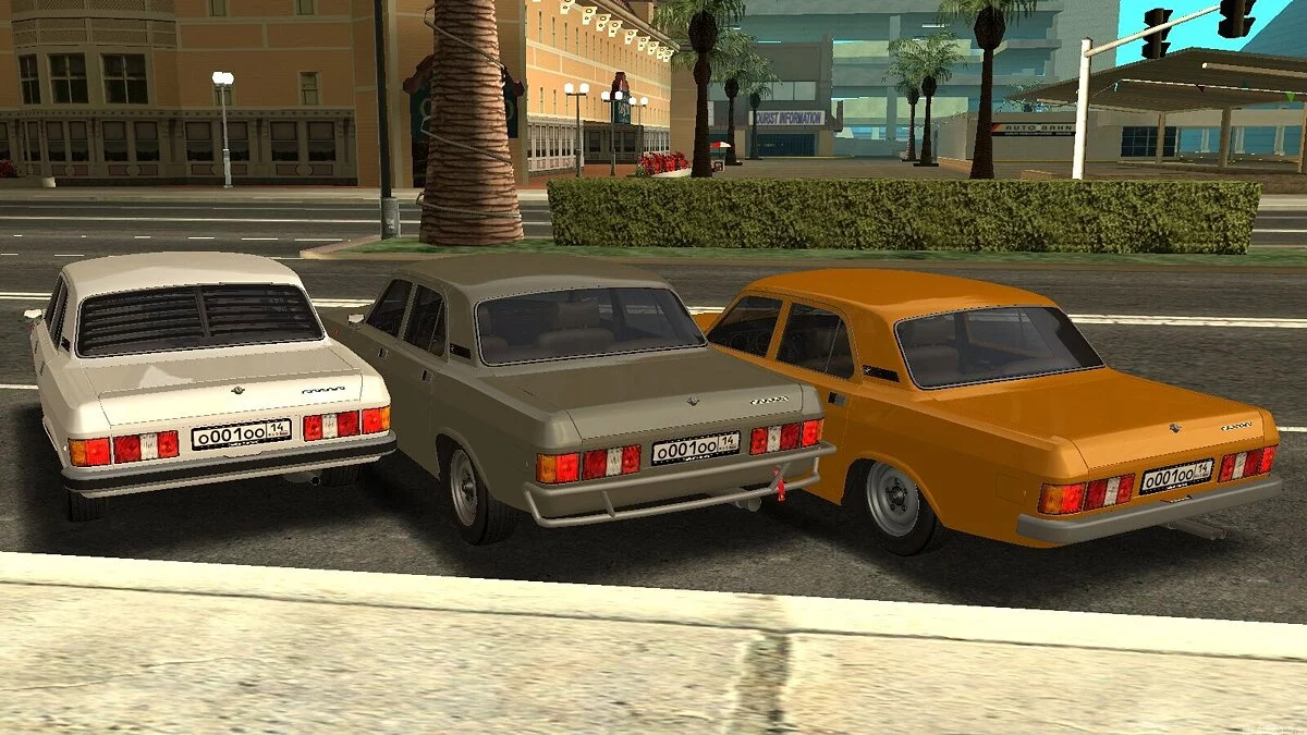 GAZ-3102 + CCD / GTA San Andreas