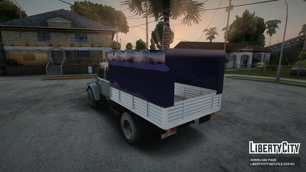 ГАЗ 3309 Егерь / GTA San Andreas