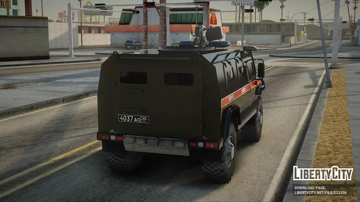 GAS 233014 Tiger Militärpolizei / GTA San Andreas