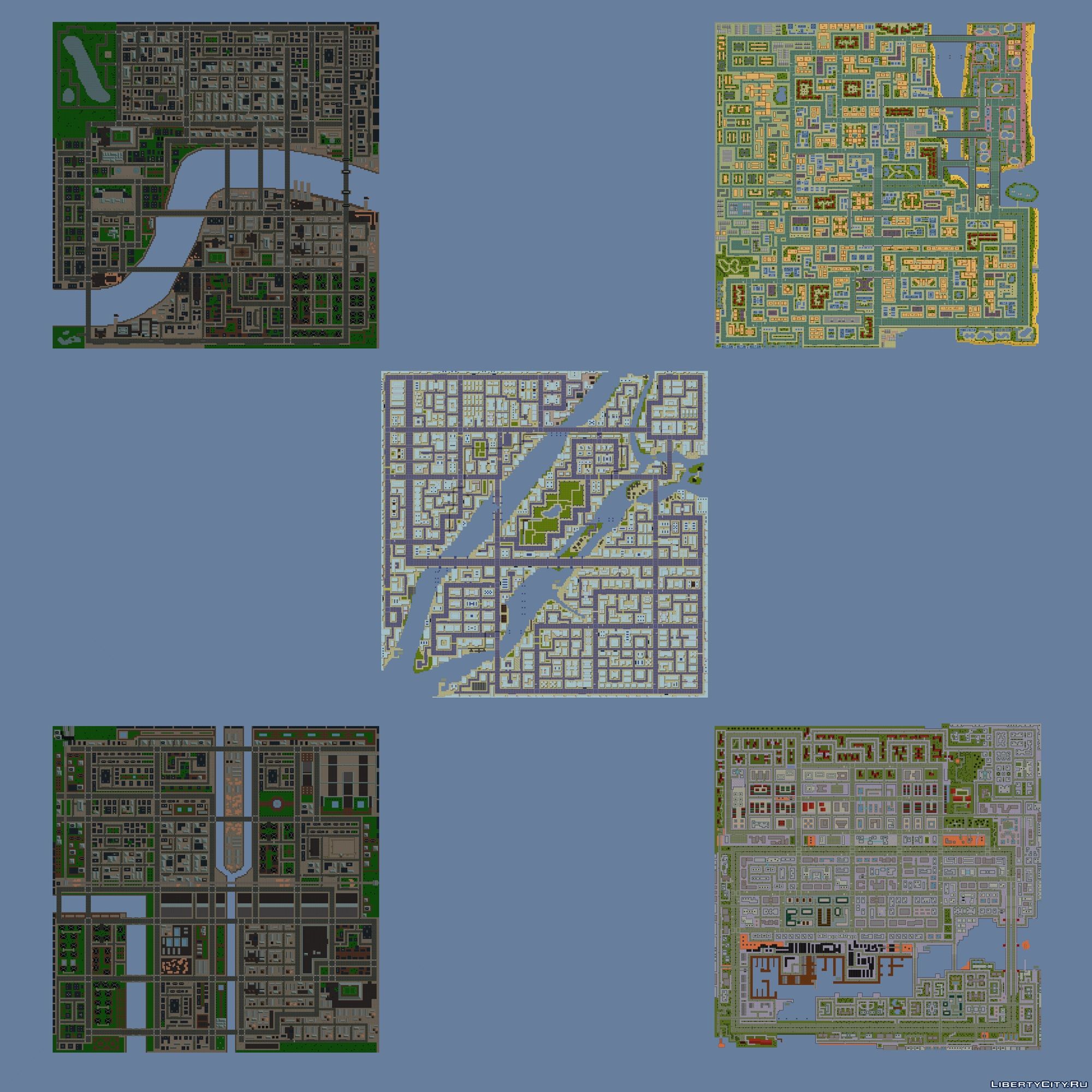 gta 1 map