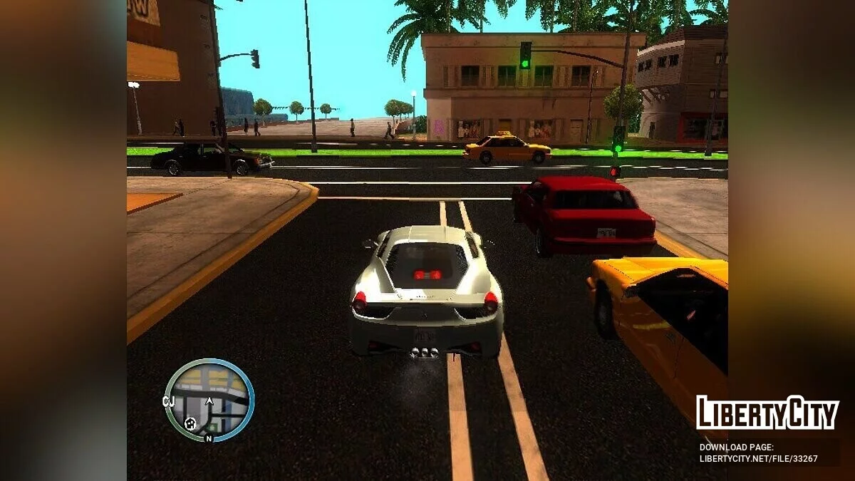 Light Los Santos / جي تي إيه سان أندرياس