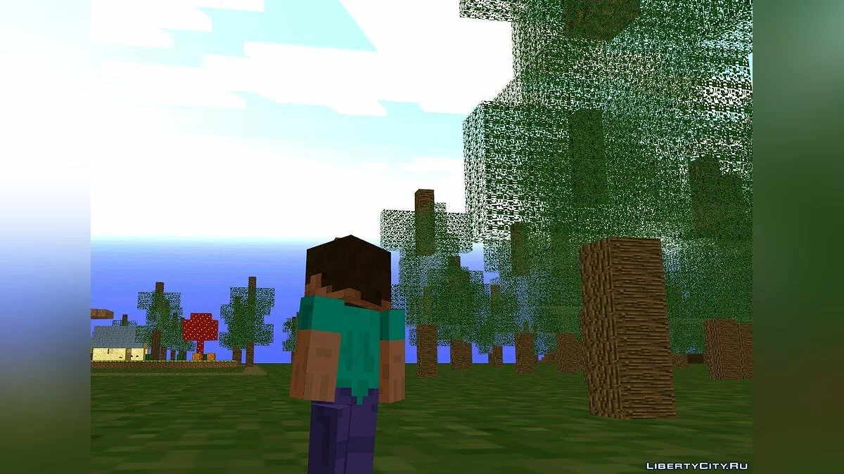 Minecraft Global Mod / GTA San Andreas