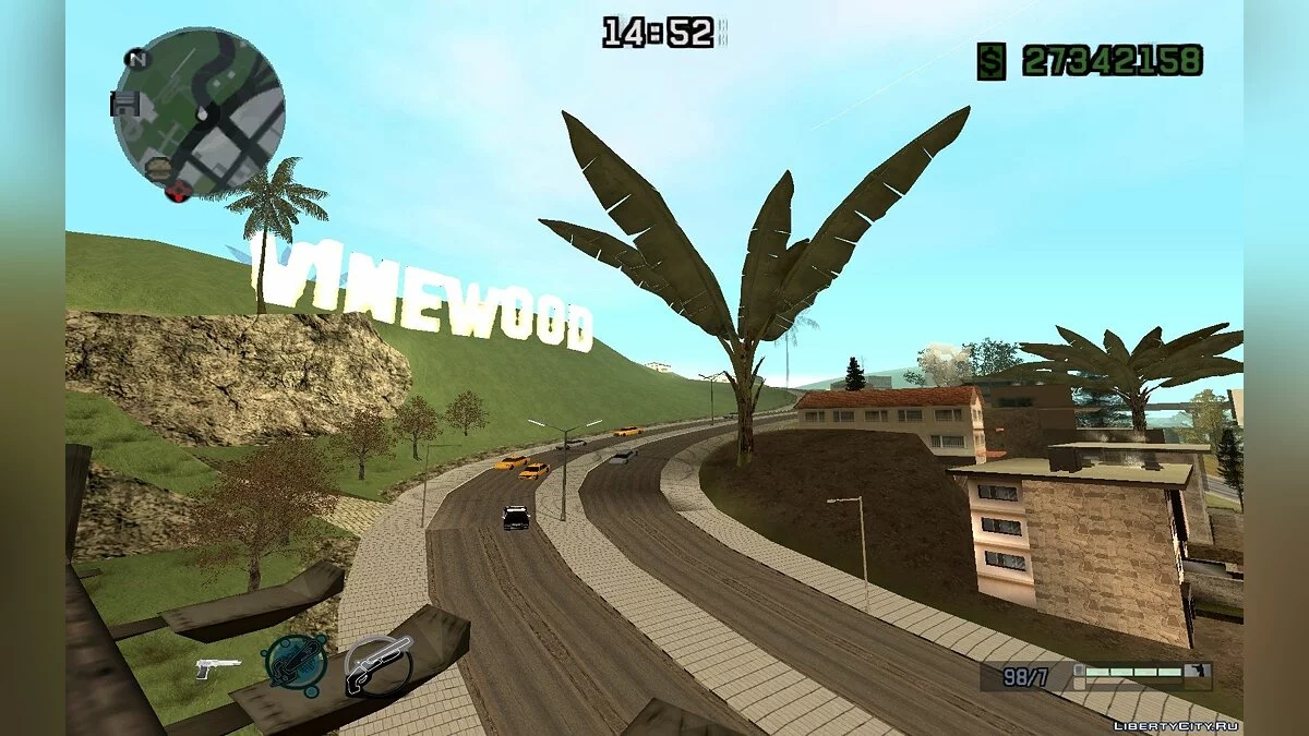 Дерева з WarFace. / GTA San Andreas
