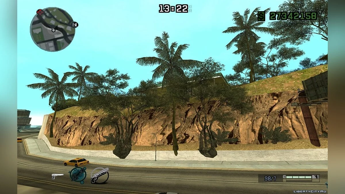Дерева з WarFace. / GTA San Andreas