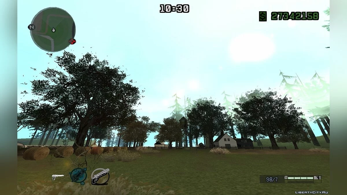 Дерева з WarFace. / GTA San Andreas