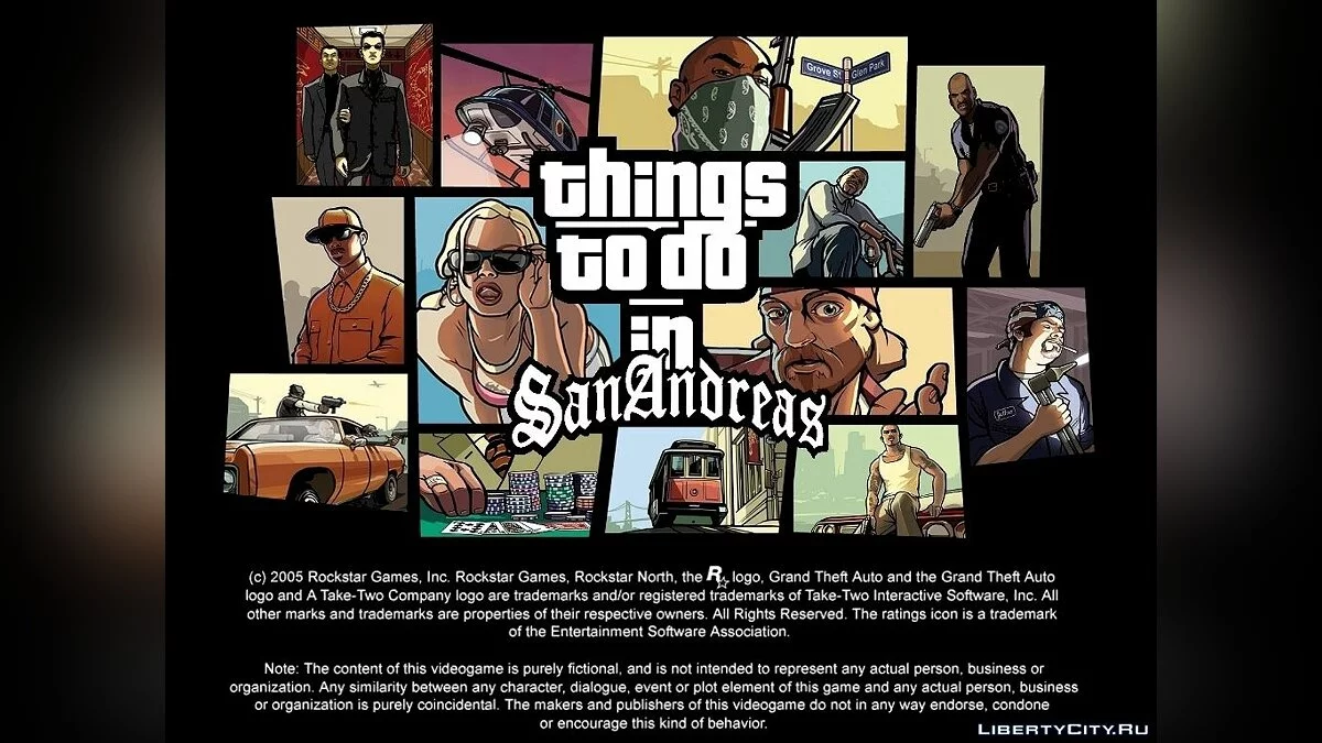 Choses à faire à San Andreas / GTA San Andreas