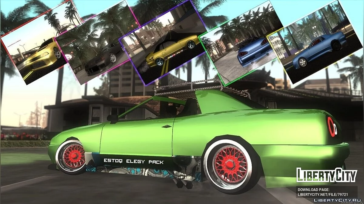 Estoq Elegy Pack v4.0 + Previous versions / GTA San Andreas