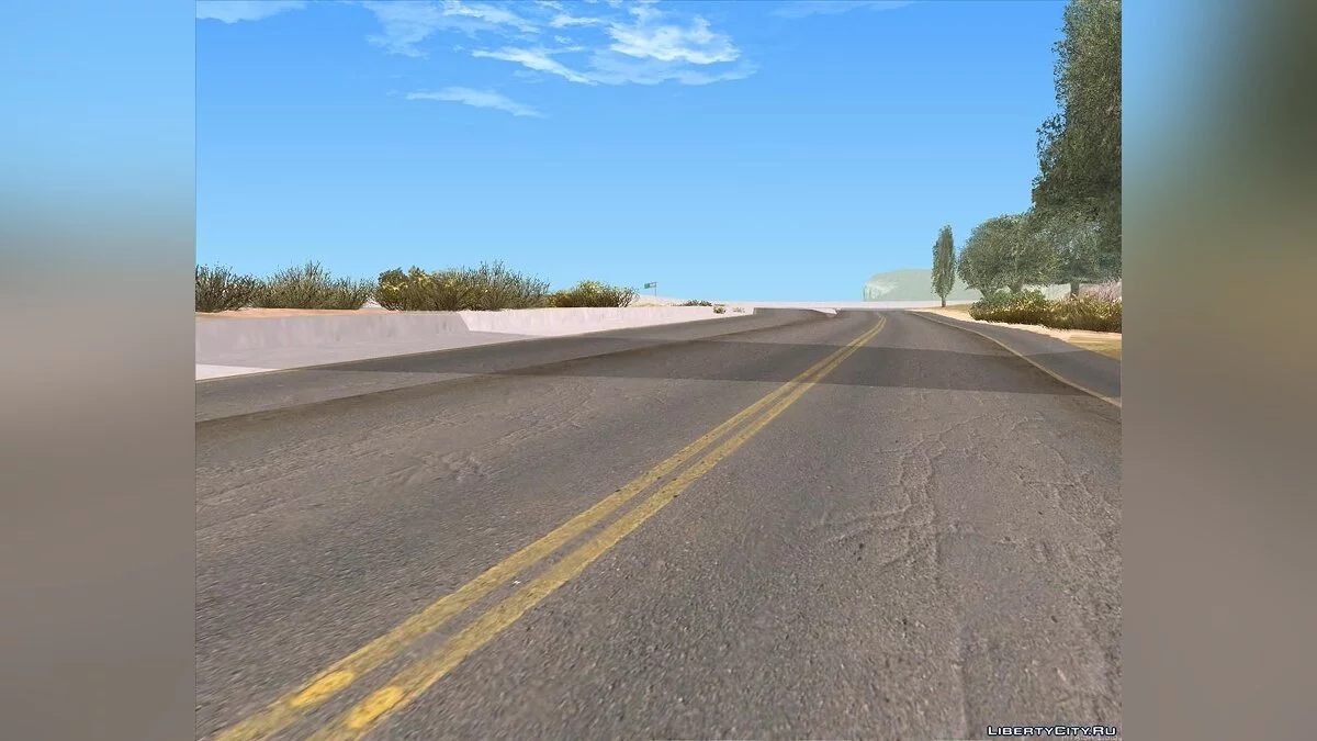 Real HQ Roads / GTA San Andreas