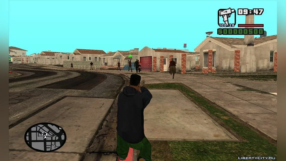 Pedestrian and Vehicle Paths.GTA ViSA / GTA San Andreas