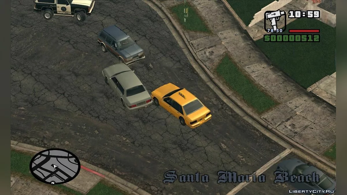 Pedestrian and Vehicle Paths.GTA ViSA / GTA San Andreas