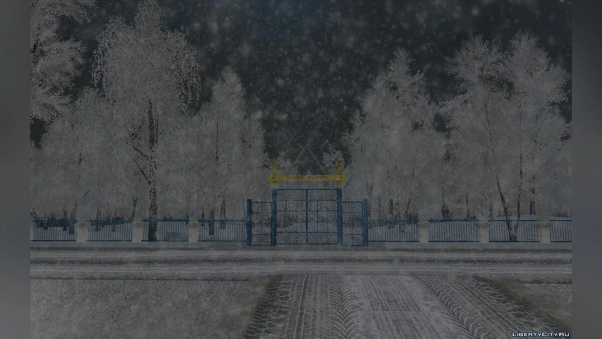 GTA CR 冬季模组 "冬季童话" / GTA San Andreas