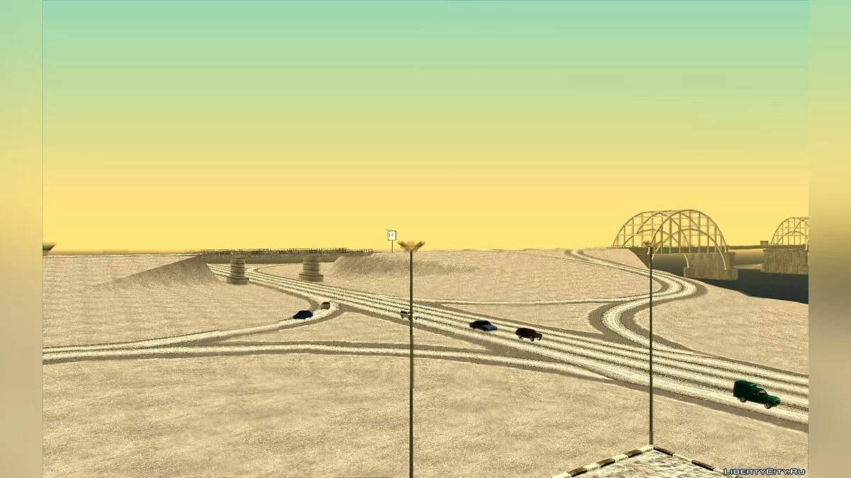 GTA CR 冬季模组 "冬季童话" / GTA San Andreas