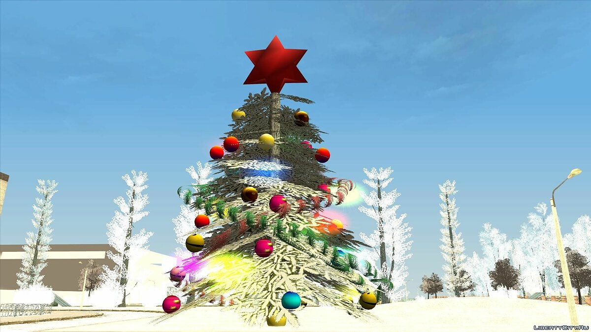 Christmas in singleplayer snow mod для gta 5 фото 71