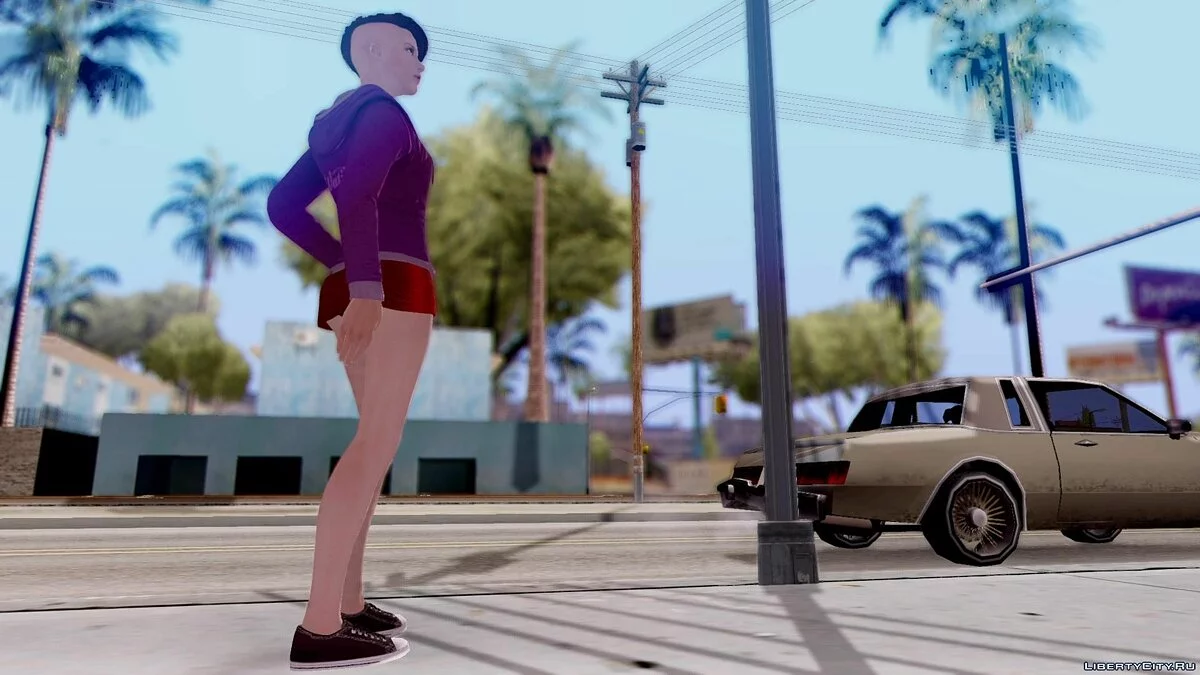 Amazing Player: Female [UPD 1 and 2] / GTA San Andreas