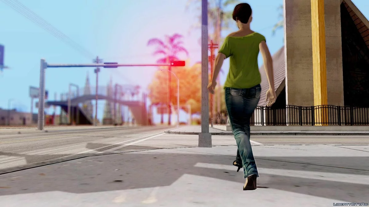 Amazing Player: Female [UPD 1 and 2] / GTA San Andreas