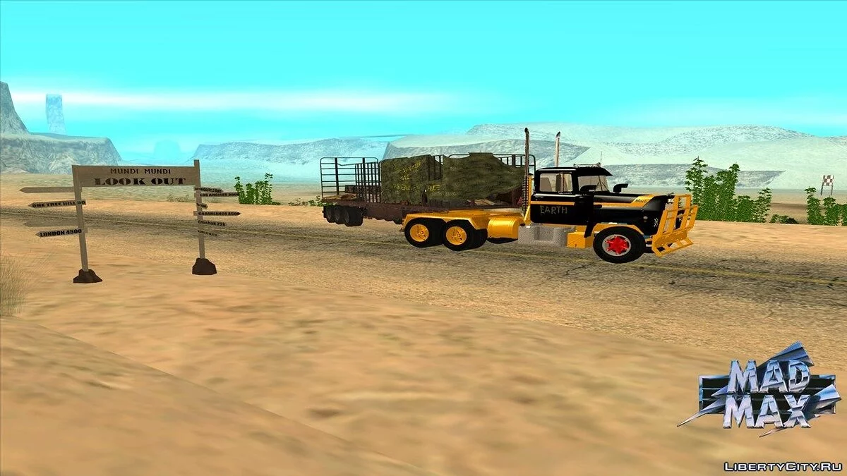 GTA Mad Max Le Guerrier de la Route (build 0.38) / GTA San Andreas