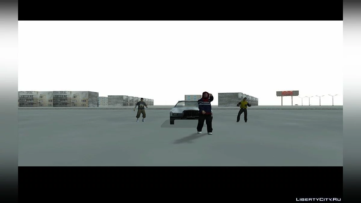 GTA Купянск 0.9 (إصدار الشتاء) / جي تي إيه سان أندرياس